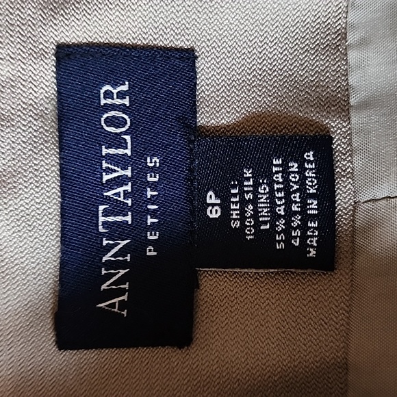Ann Taylor Silk Blazer - Picture 3 of 6